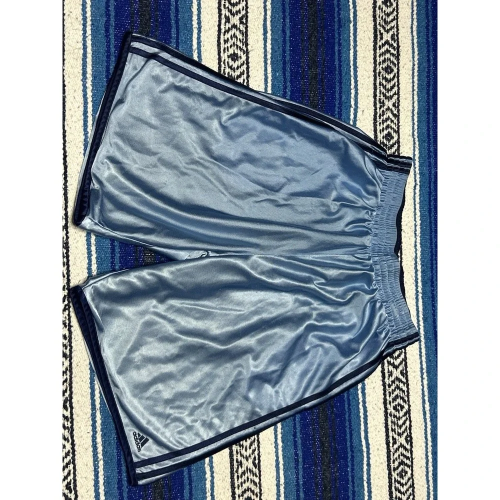 Y2K Vintage 2003 Adidas Reversible Basketball Shorts Mens Small Blue Red Loose